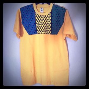 Ankara mixed t-shirt